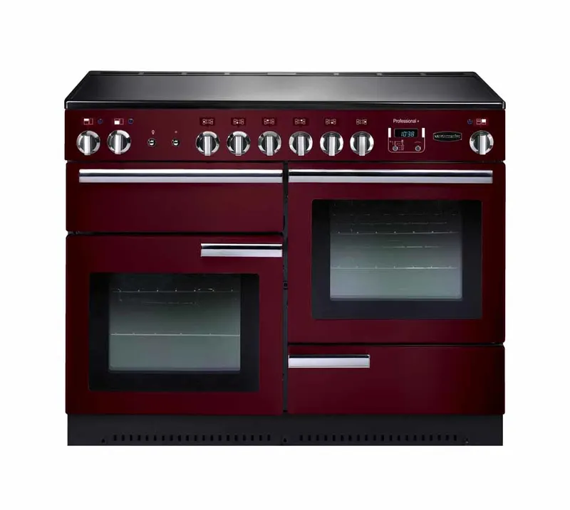 Rangemaster PROP110ECCY/C Professional Plus 110cm Ceramic Range Cooker 91890 - Cranberry