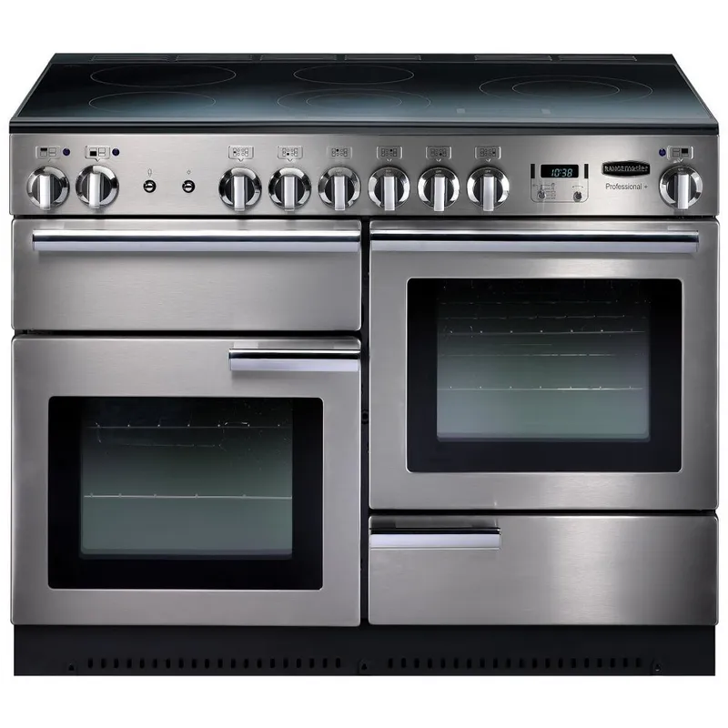 Rangemaster PROP110ECSS/C Professional Plus 110cm Ceramic Range Cooker 83420 - Stainless Steel