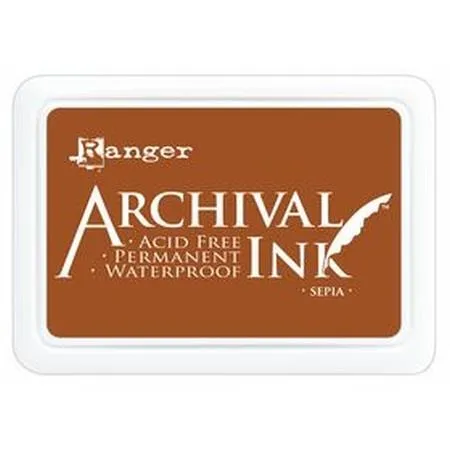 Ranger : Archival Ink Pad : Sepia
