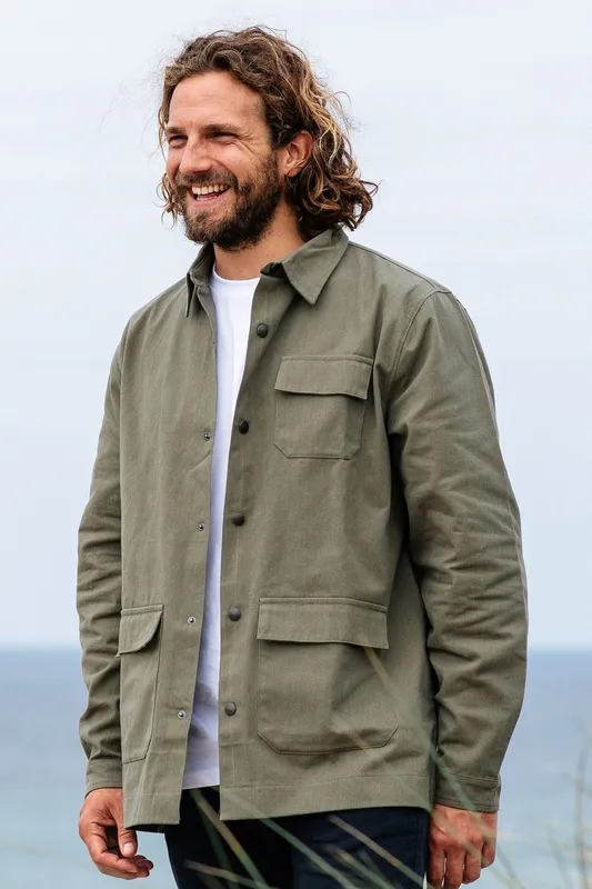 Rapanui Men's Cotton Overshirt