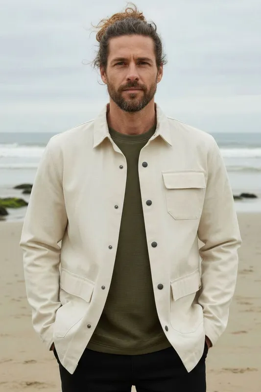 Rapanui Men's Cotton Overshirt