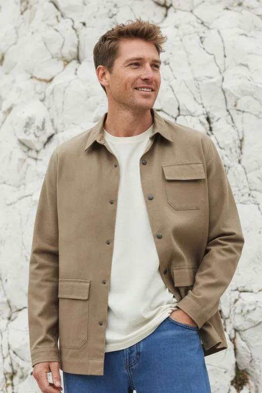 Rapanui Men's Cotton Overshirt