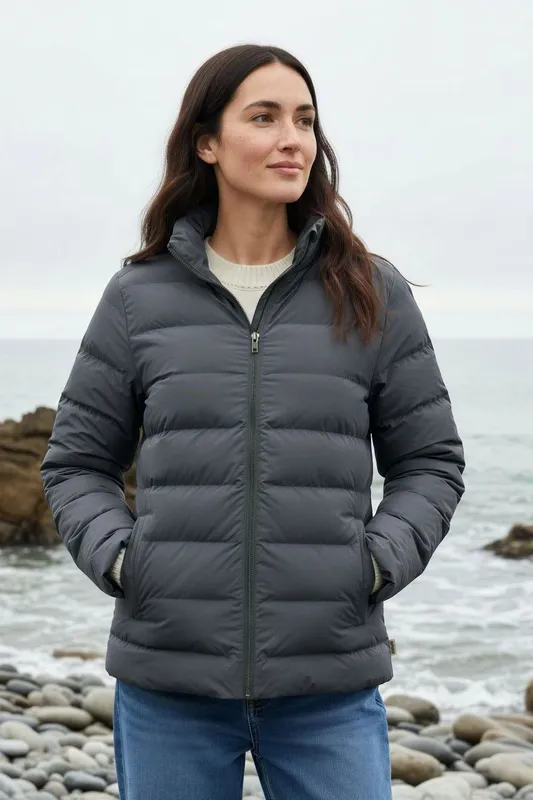 Rapanui Women's Recovered Puffer Jacket - - Size: 18