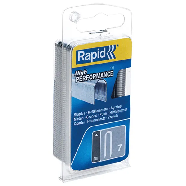 Rapid Uk Rapid 40109523 7/12mm Cable Staples Narrow Box 960
