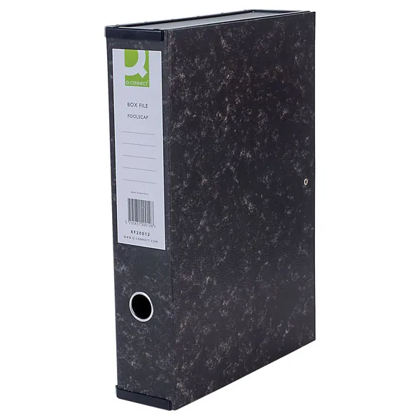 Q-Connect Box File Foolscap Cloud (10 Pack) KF20012