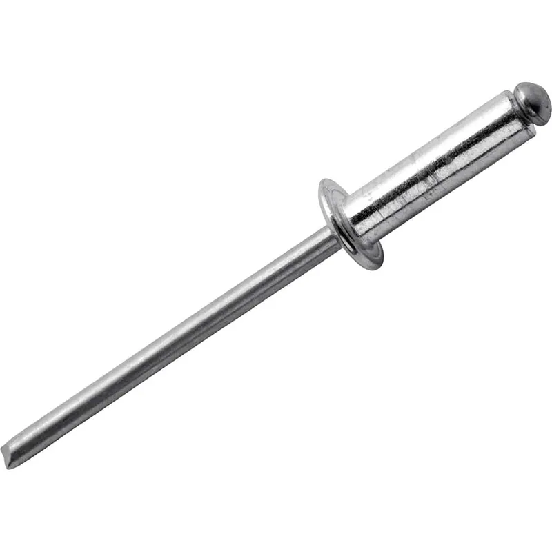 Rapid Standard Aluminium Rivets 4mm 12mm Pack of 100