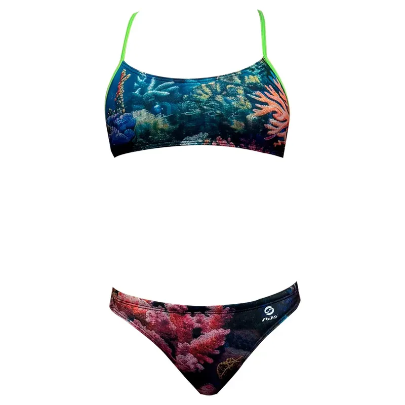 Ras Arrecife Bikini Top Multicolour M Women
