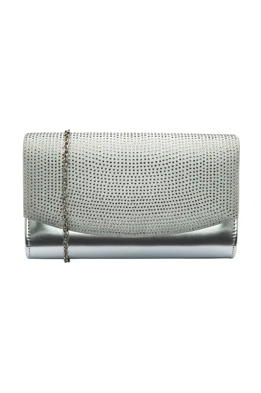 Ravel Women's 'Ardee' Clutch Bag in Silver Silver