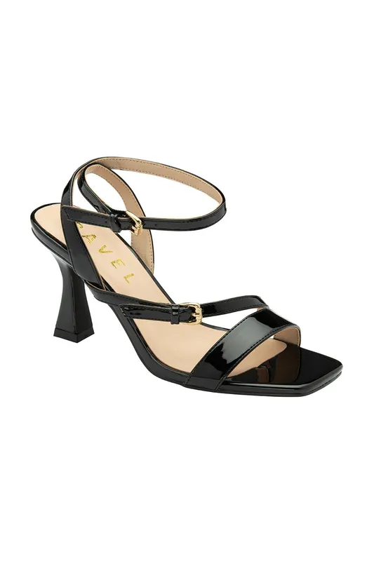 Ravel Women's Arten Womens Heeled Sandals - Black - Size: 8