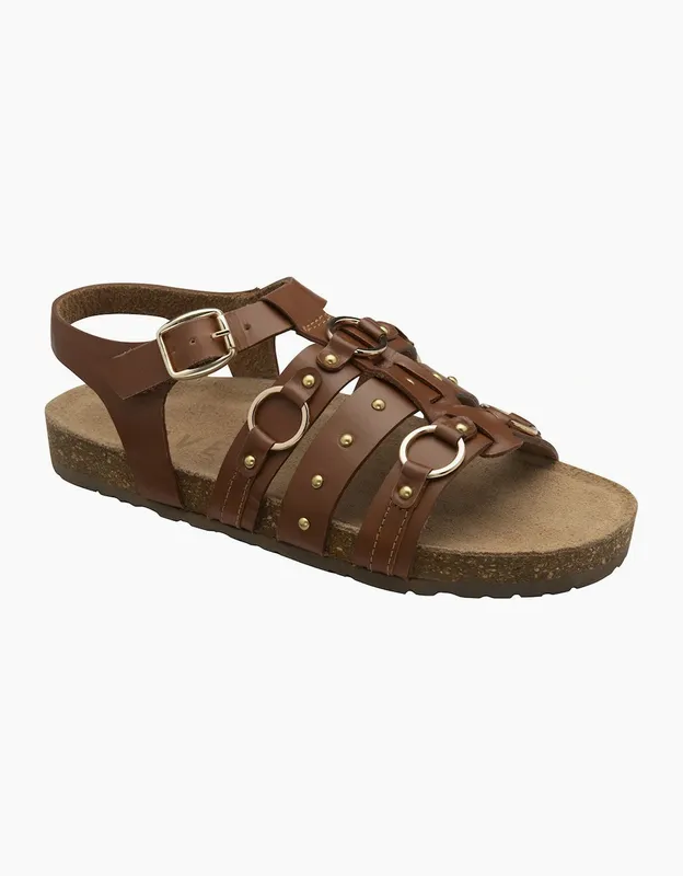 Ravel Women's Bolam Womens Sandals - Tan Burnish Leather - Size: 8