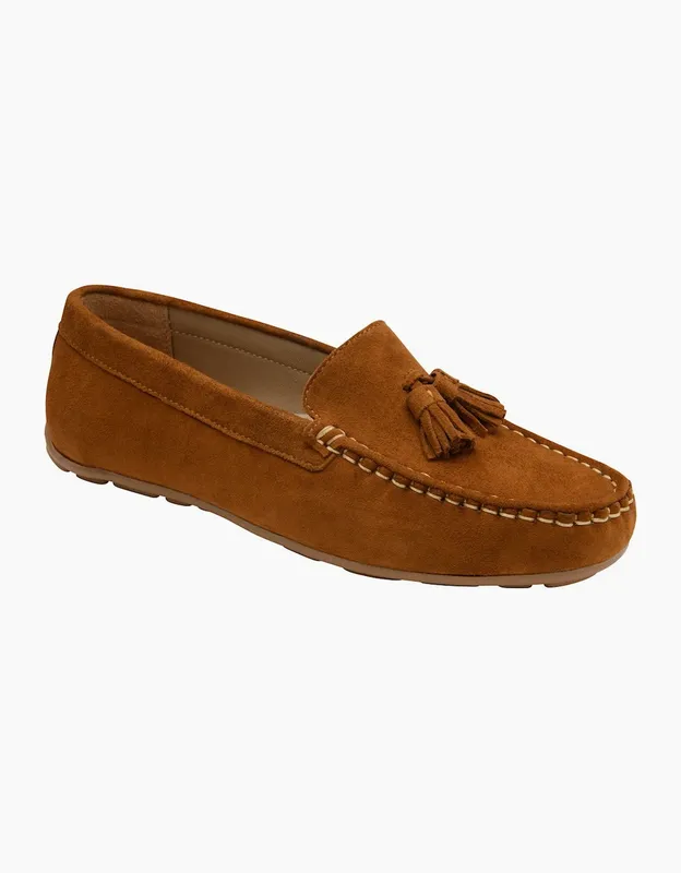 Ravel Women's 'Bute' Suede Loafers in Tan Size: 6 - Tan