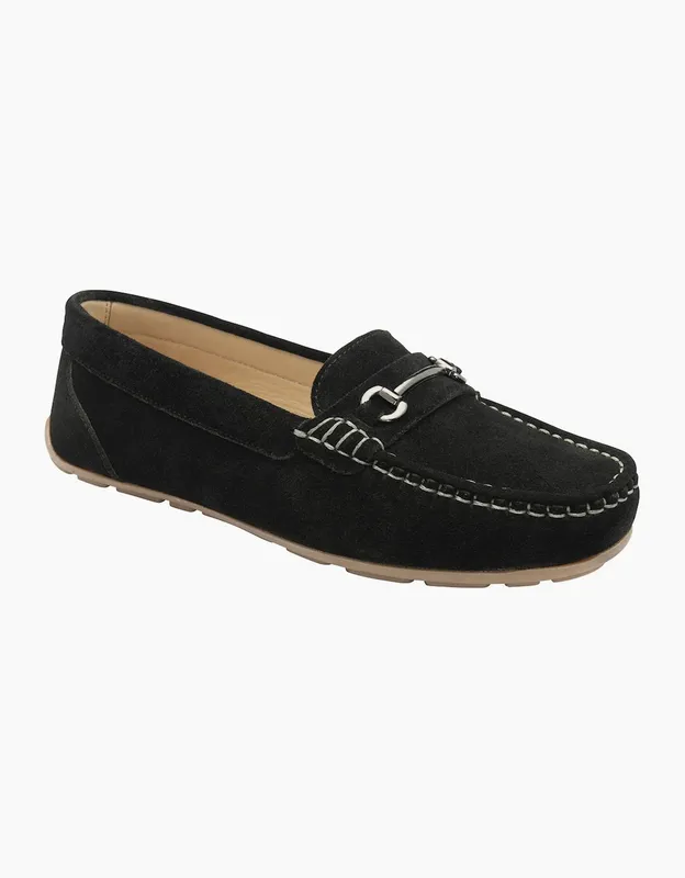 Ravel Women's Dutton Womens Loafers - Black - Size: 6