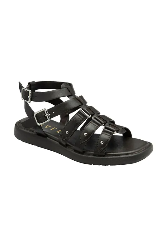 Ravel Women's 'Mere' Leather Flat Sandals in Brown Size: 4 - Brown