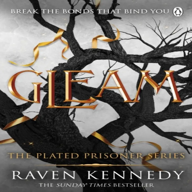 Raven Kennedy Gleam Paperback Book Multicolor