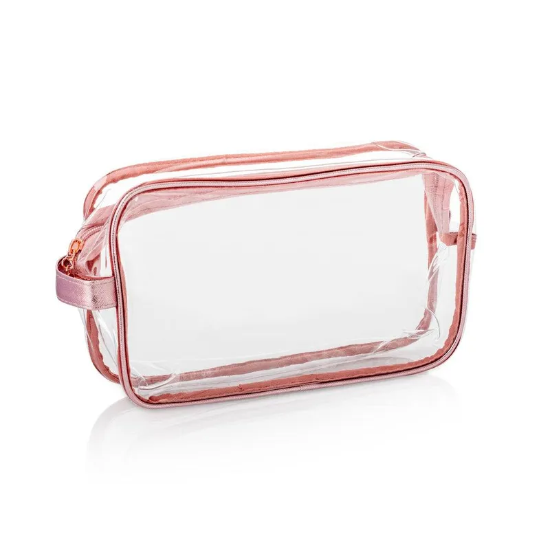 Rawr Beauty Pvc Toiletry Bag - Large in Clear Clear