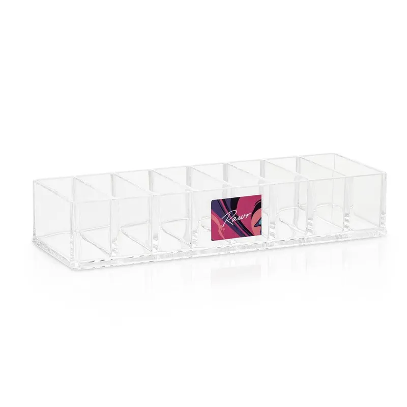 Rawr Beauty Rawr Cosmetic Tray in Clear Clear