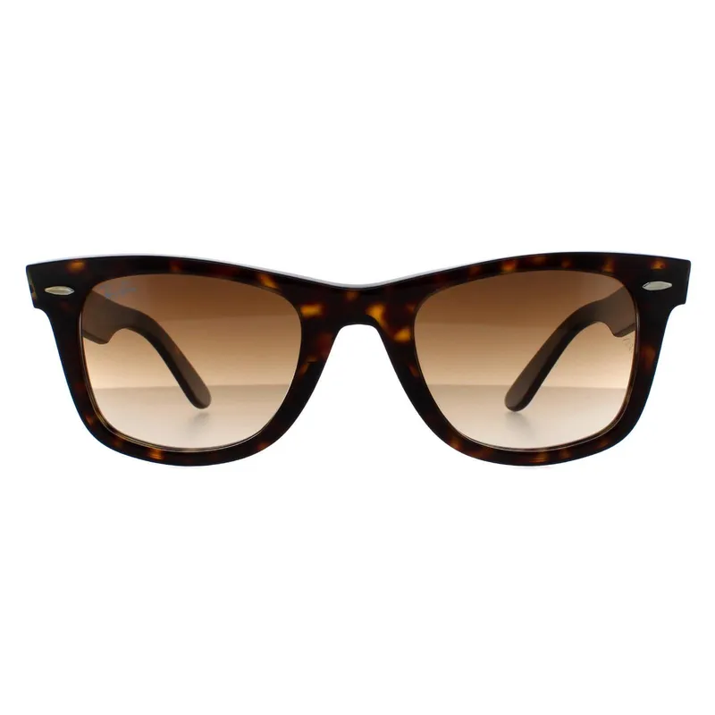 Ray-Ban Rectangle Havana Brown Gradient Sunglasses Brown One Size