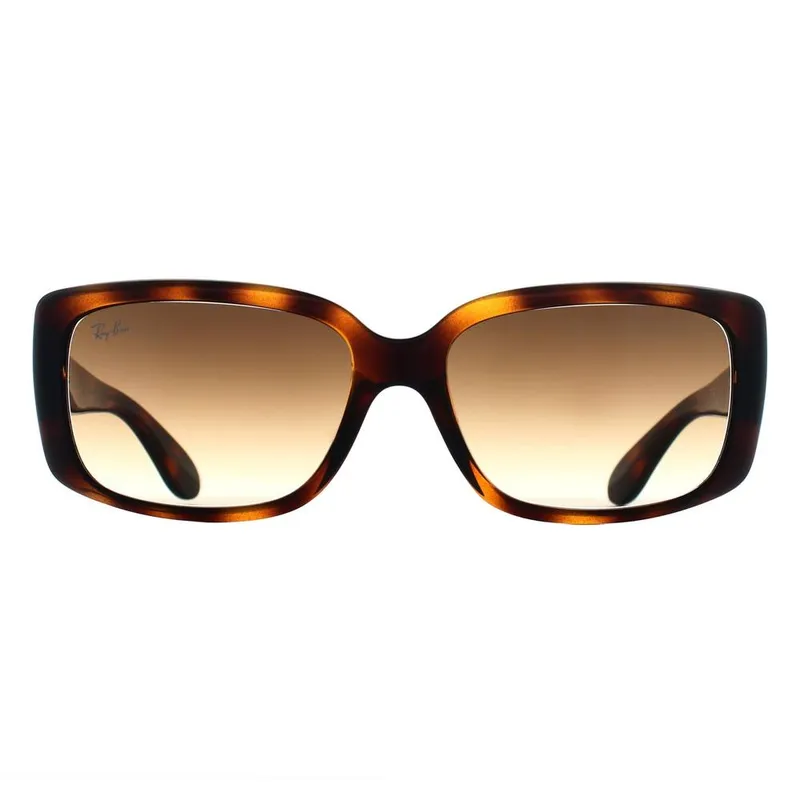 Ray-Ban Women's Rectangle Havana Brown Gradient RB4389 Sunglasses - Brown