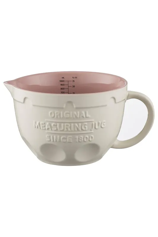 Rayware Mason Cash Innovative Kitchen Ceramic Measuring Jug 1 Litre - White White