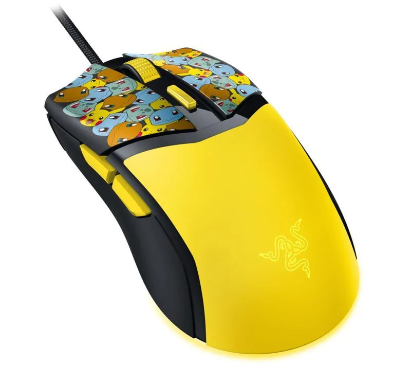Razer Cobra Rgb Optical Gaming Mouse - Pokémon Kanto Starters Edition, Yellow