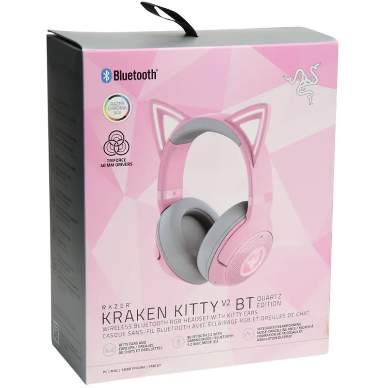 Razer Kraken Kitty BT V2 - Quartz Ed.