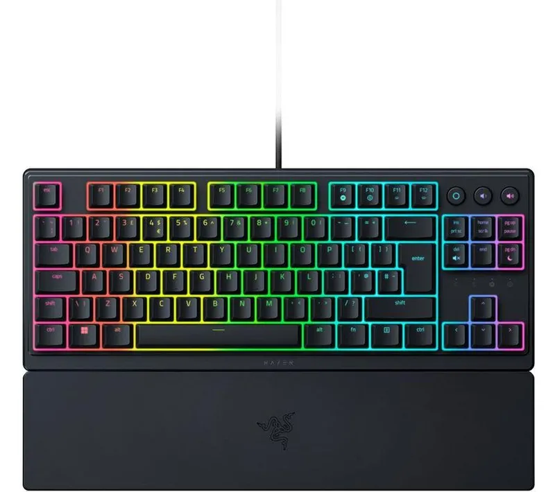 Razer Ornata V3 Tkl Gaming Keyboard - Black