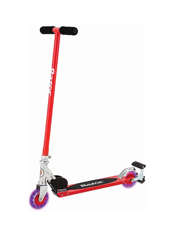 Razor S Spark Sport Folding Kids' Kick Scooter - Red