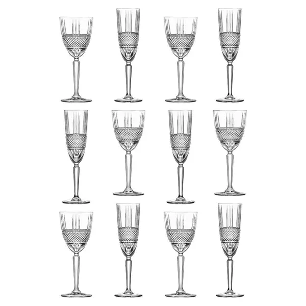 Rcr Crystal 12pc Crystal Stemware Set