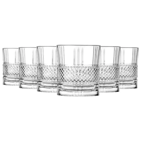 Rcr Crystal 340ml Crystal Whisky Glasses - Pack of 6