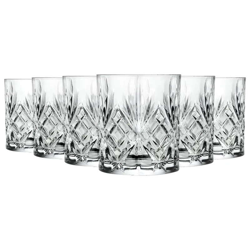 Rcr Crystal 340ml Crystal Whisky Glasses - Pack of 6