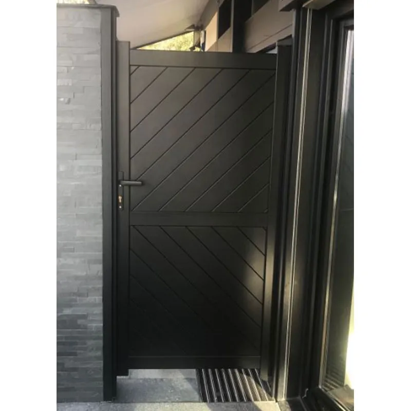 Readymade Gates Barnstaple Premium Metal Side Gate - Black