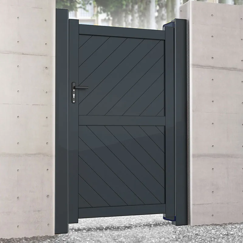 Readymade Gates Barnstaple Premium Metal Side Gate - Grey