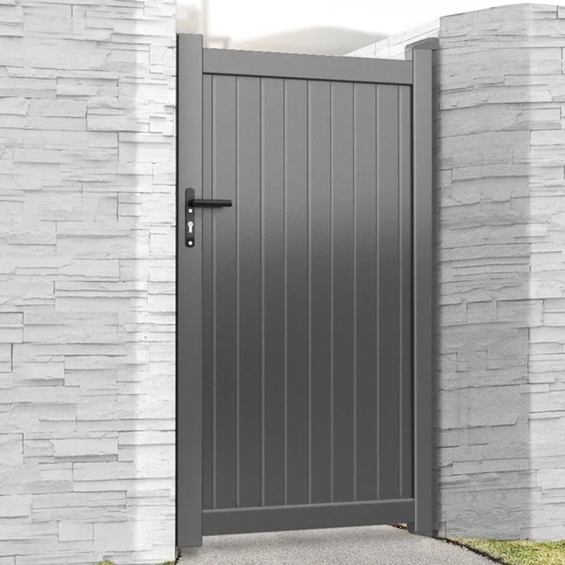 Readymade Gates Devon Premium Metal Side Gate - Grey