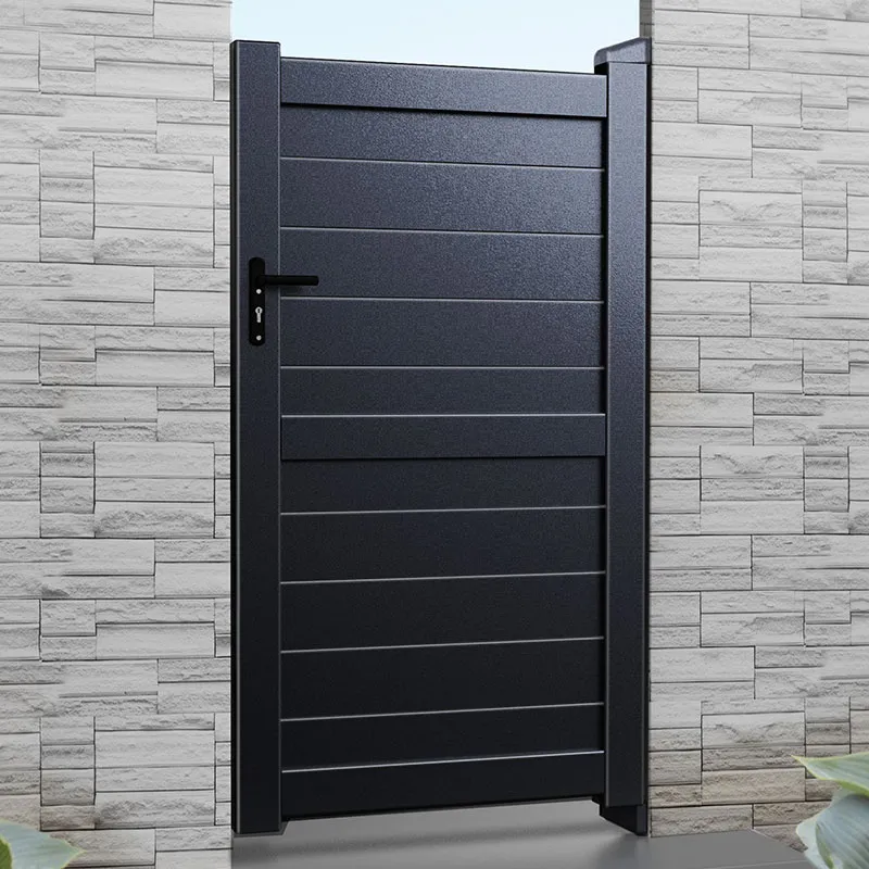 Readymade Gates Exeter Premium Metal Side Gate - Black