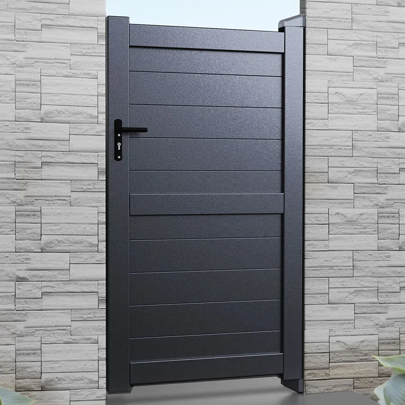 Readymade Gates Exeter Premium Metal Side Gate - Grey