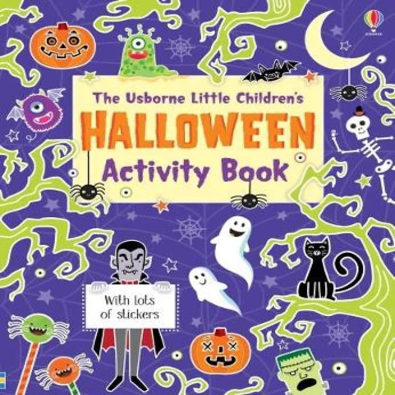Rebecca Gilpin Little Children's Halloween Activity Book Paperback Multicolor