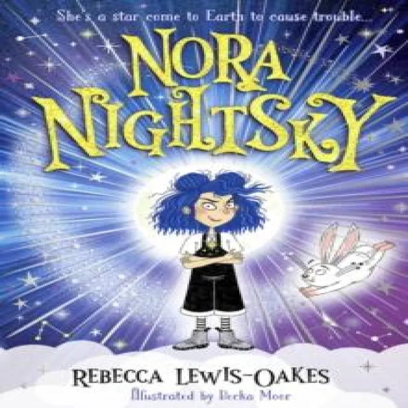 Rebecca Lewis-Oakes Nora Nightsky Paperback Book Multicolor