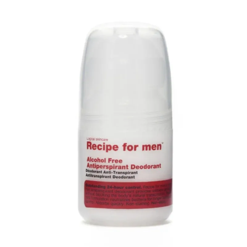 Recipe for Men Alcohol Free Antiperspirant Deodorant 60ml