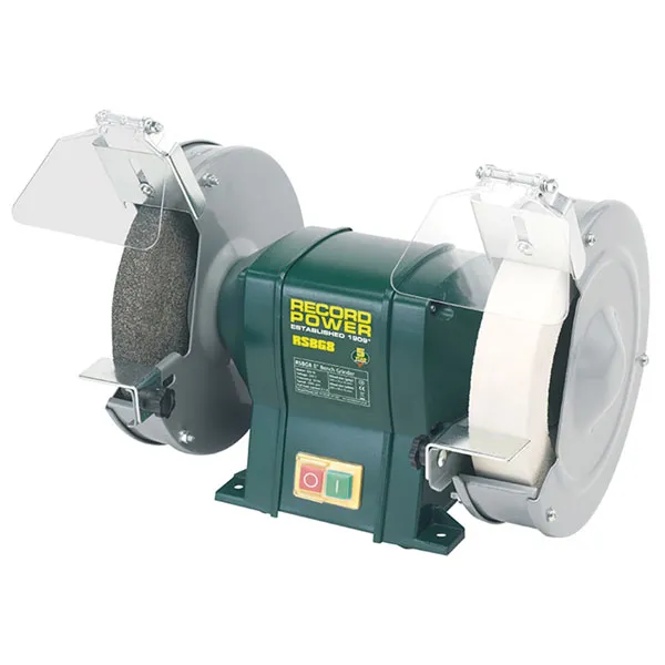 Record Power 71500/ RSBG8 RSBG8 200mm (8in) Bench Grinder 550W 240V