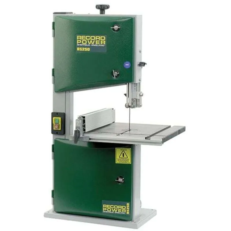 Record Power BS250 Benchtop Bandsaw 350W 240V
