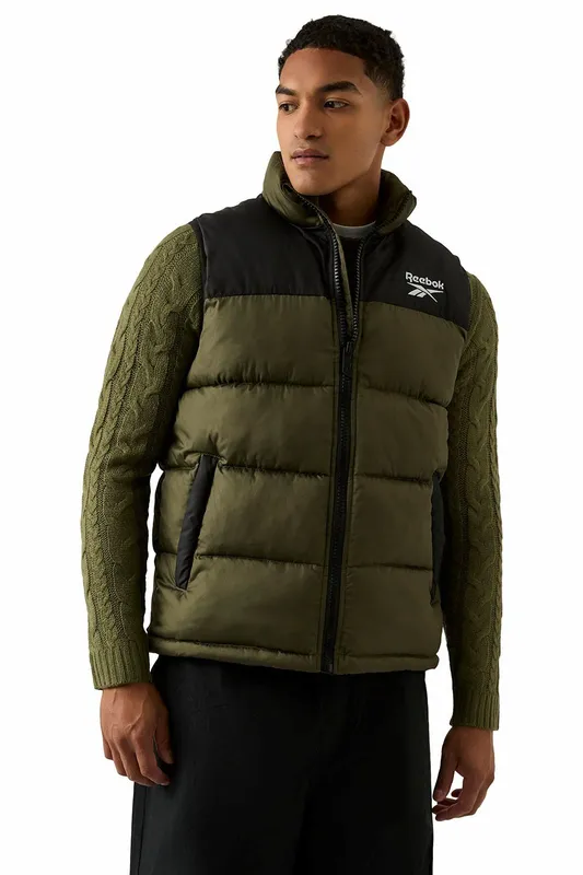 Reebok Puffer Mens Gilet - - Size: S