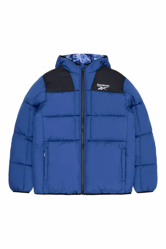 Reebok Reversible Puffer Mens Jacket - - Size: S
