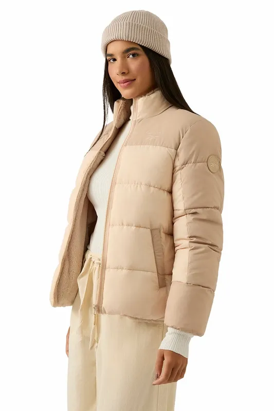Reebok Reversible Puffer Womens Jacket - - Size: S