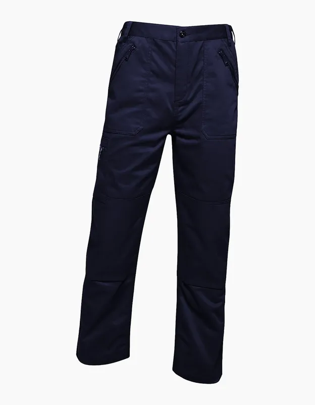Men's Regatta Mens Pro Action Trousers - Navy - Size: 40/S