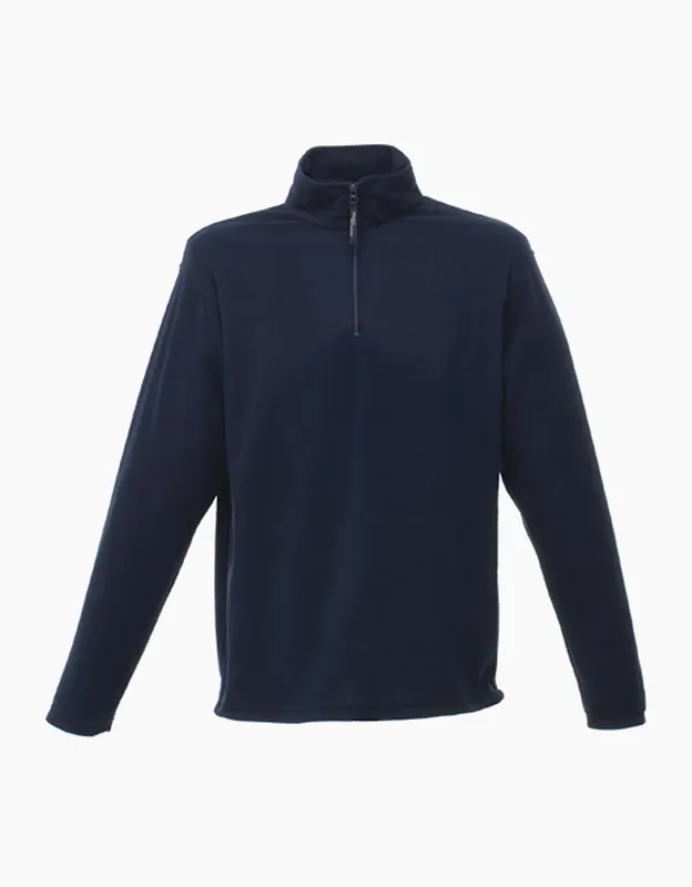 Regatta Mens Micro Zip Neck Fleece Top - Navy - Size 2xl