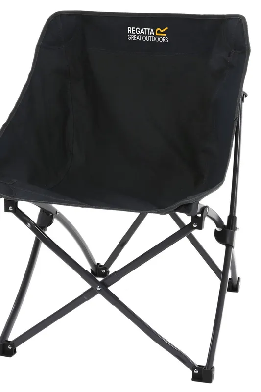 Regatta Forza Pro Foldable Camping Chair in Black Black