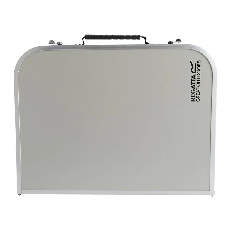 Regatta Matano Small Table in Metallic Silver - Metallic Silver
