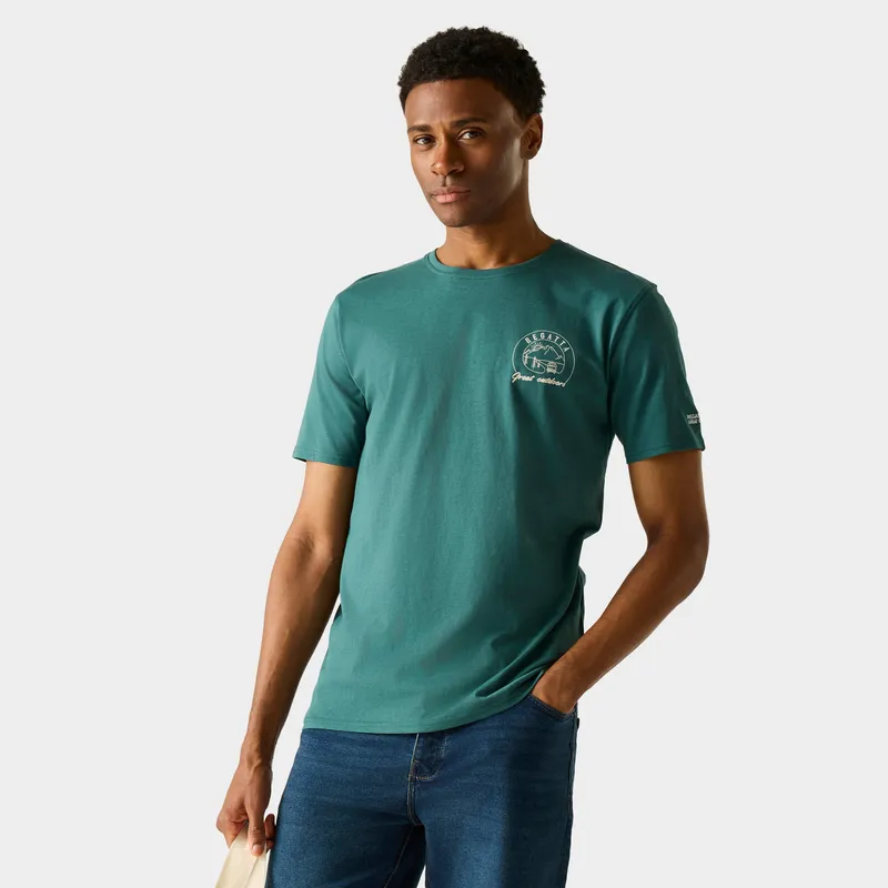 Regatta Men's Cline IX T-Shirt, Green