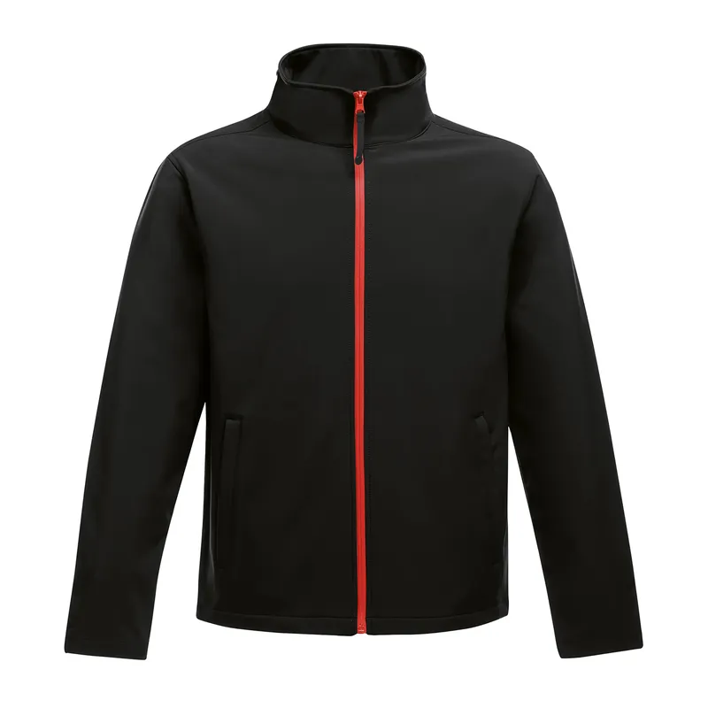 Regatta Mens Ablaze Printable Softshell Jacket - Black - Size 3xl