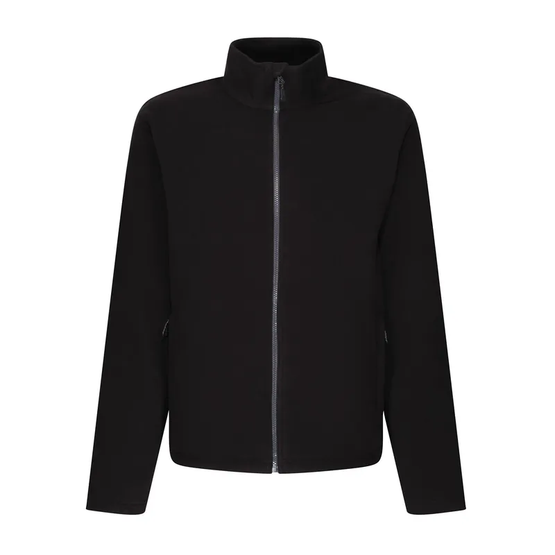 Regatta Mens Honestly Made Fleece Jacket (Black) - Size Medium
